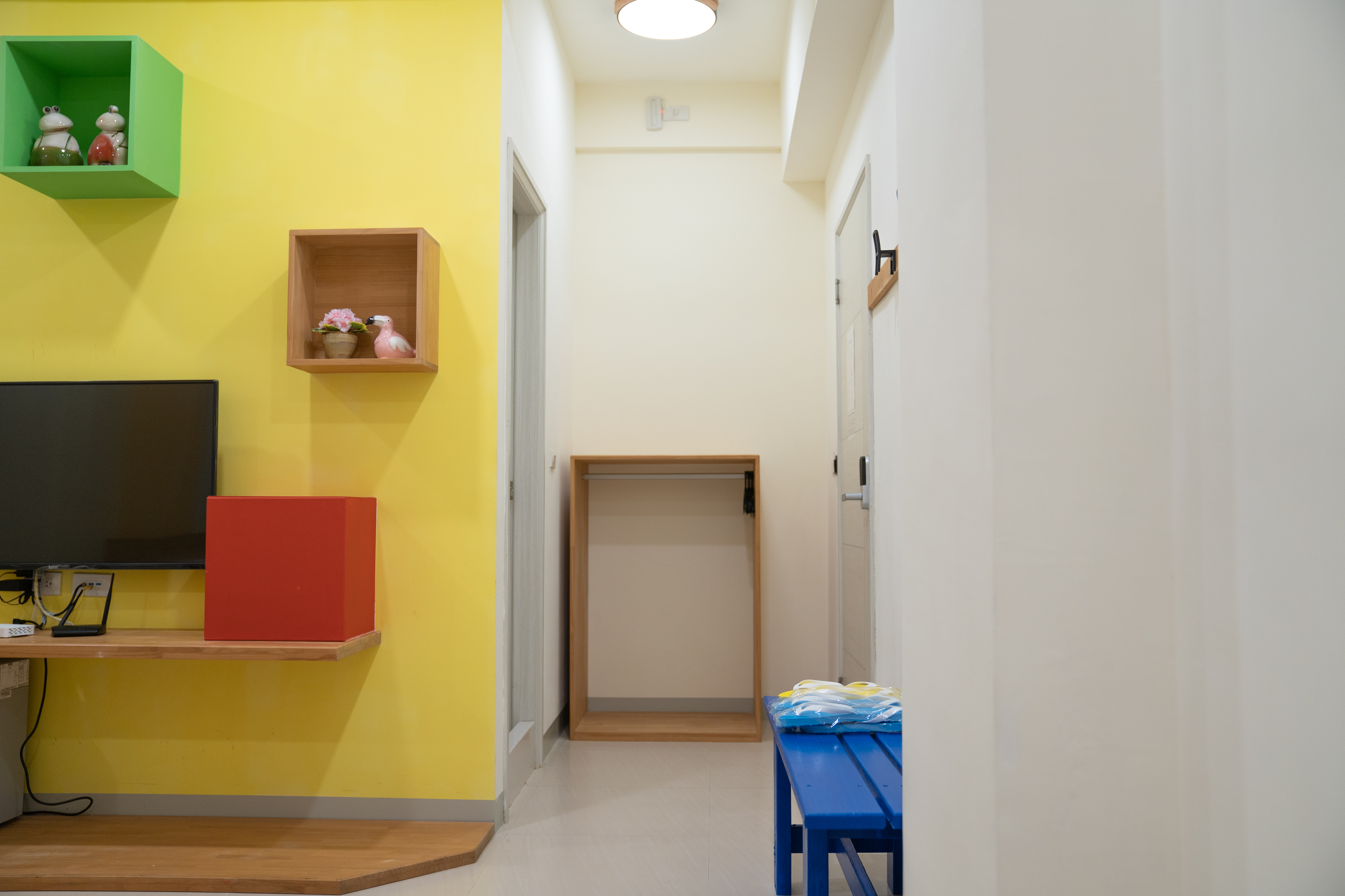 澎湖旅遊-郁金黃四人房